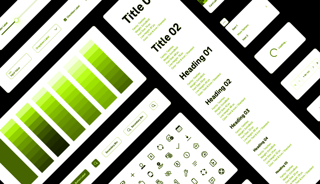 Grosser Aufwand - welche Wirkung? Die Welt is voller Designsysteme - fertig, open source individualisierbar.